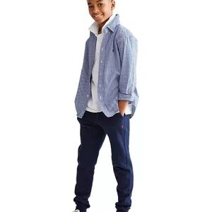 Polo Ralph Lauren
Big Boys Gingham Cotton Poplin Shirt size 7